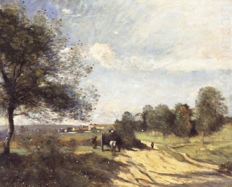 Jean Baptiste Camille  Corot THe Wagon china oil painting image